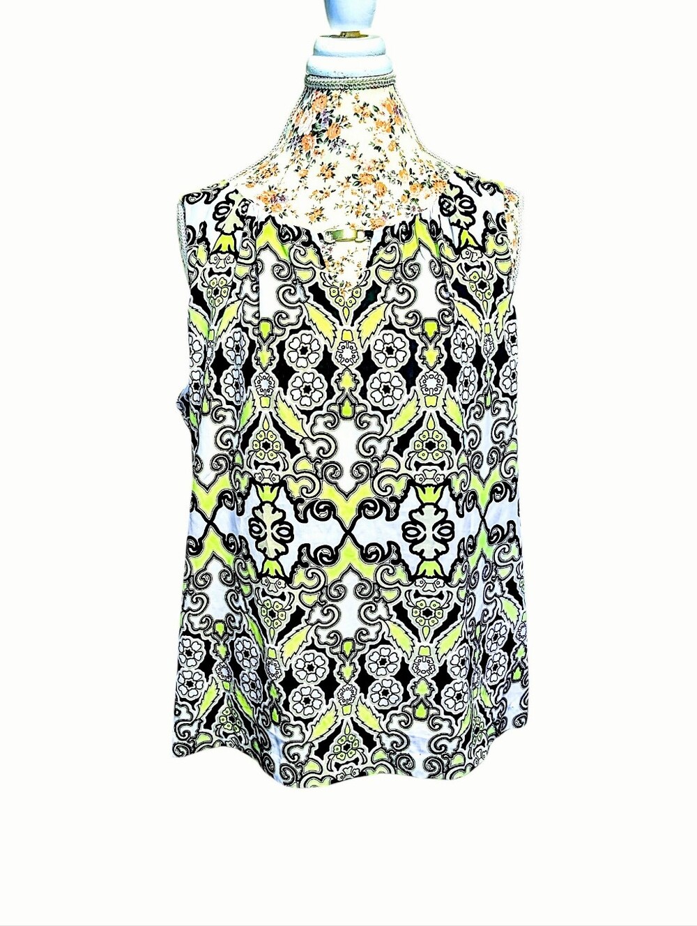 Dana Buchman Sleeveless Blouse